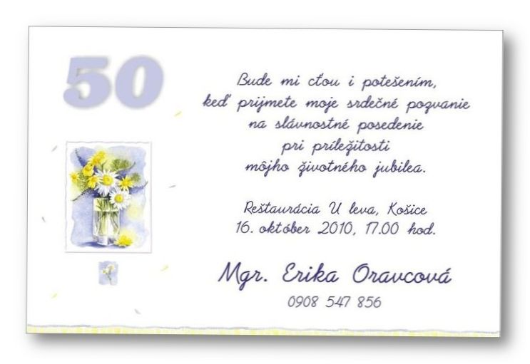 Jubilejná pozvánka č. 104