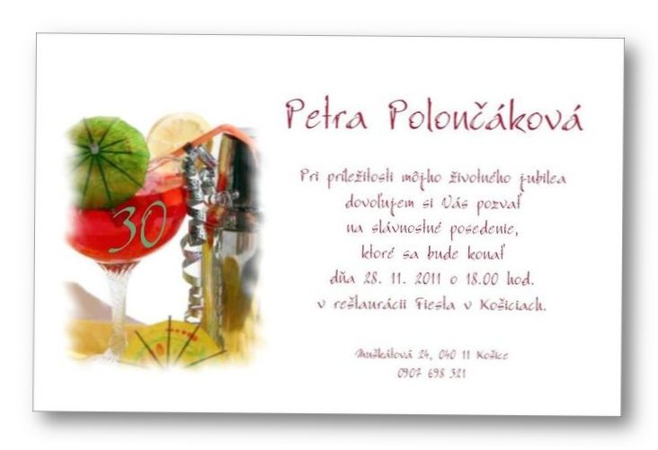 Jubilejná pozvánka č. 107
