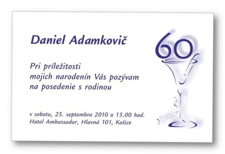 Jubilejná pozvánka č. 9