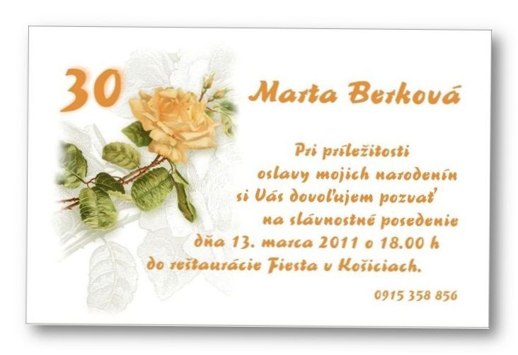 Jubilejná pozvánka č. 91