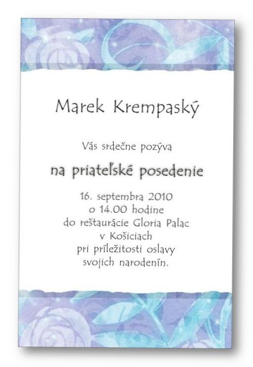 Jubilejná pozvánka č. 93