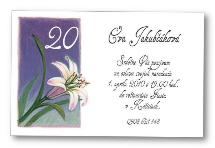 Jubilejná pozvánka č. 94